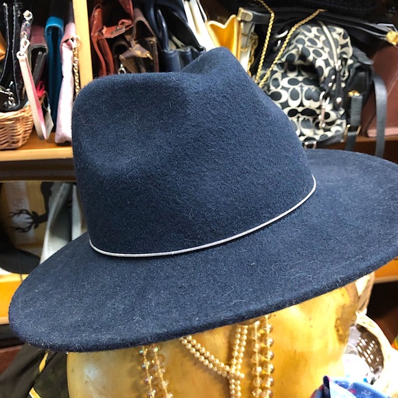 Vince Camuto Accessories Vince Camuto Cowboy Boho Hat Dark Navy
